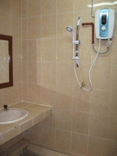 All BGS Rooms Attached Toilet with Aircon and Windows Borneo Global Sipadan Backpackers backpackers image