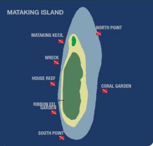 Mataking Island Dive Site Mataking Island 4D3N mataking diving resort image