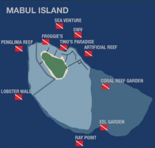 Map Mabul Sipadan Diving Centre package image